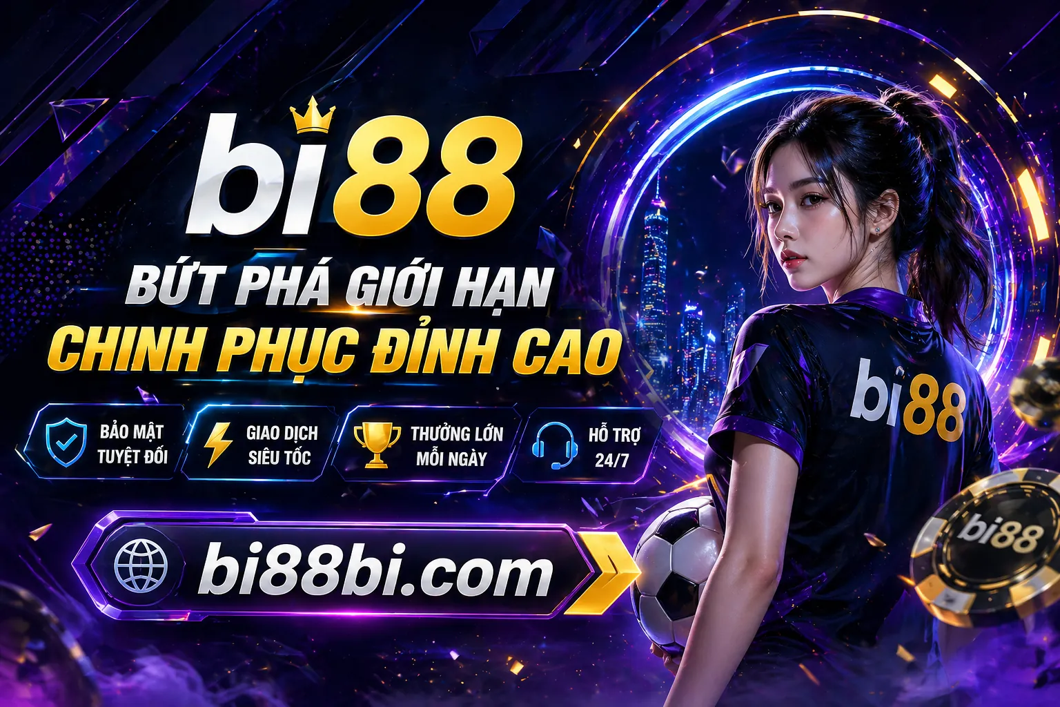 Máy đánh bạc VIP69 Login với hiệu ứng ánh sáng xanh vàng